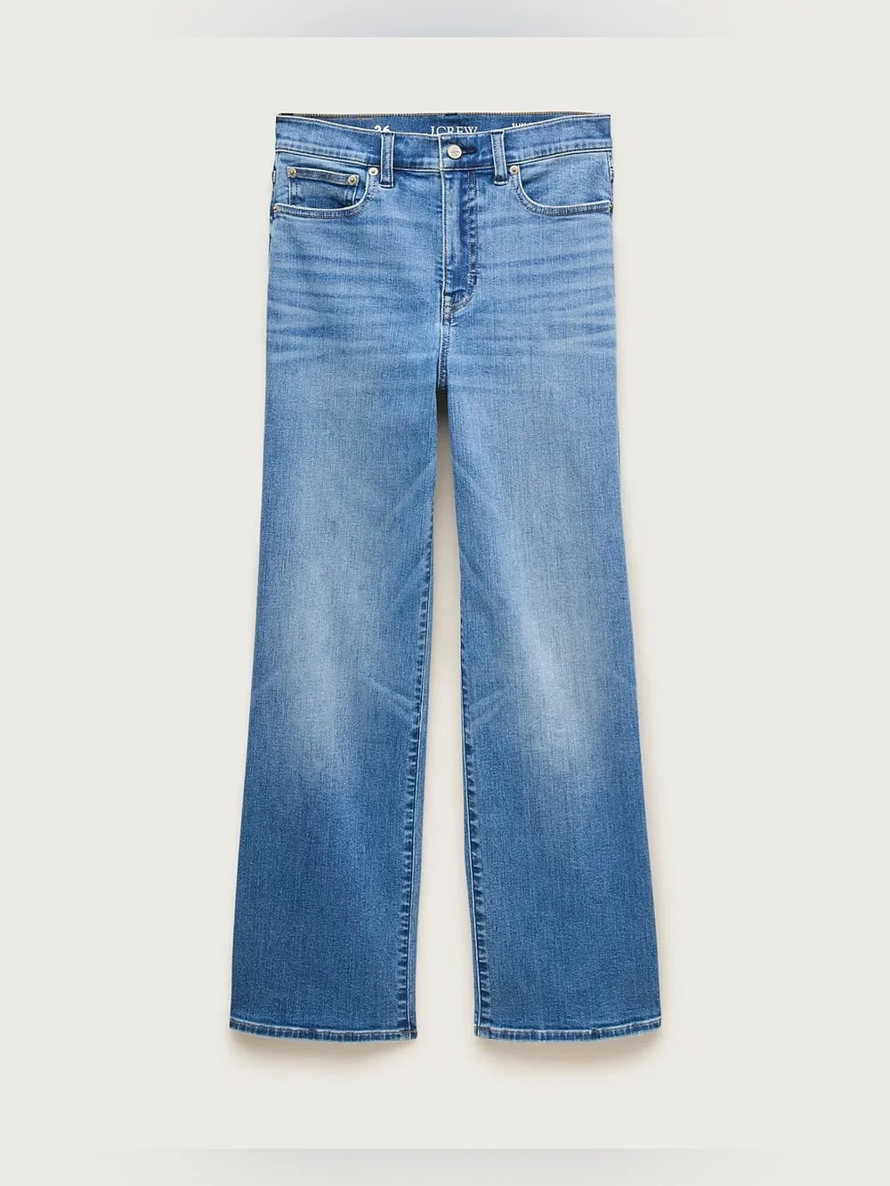 J.Crew Slim-wide jean in super-stretch in cobalt wash